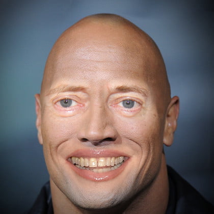 Dwayne Johnson s head Madonna s mouth and Steve Buscemi s eyes